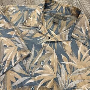 Tori Richard Men's Large 100% Silk Floral Hawaiian Shirt